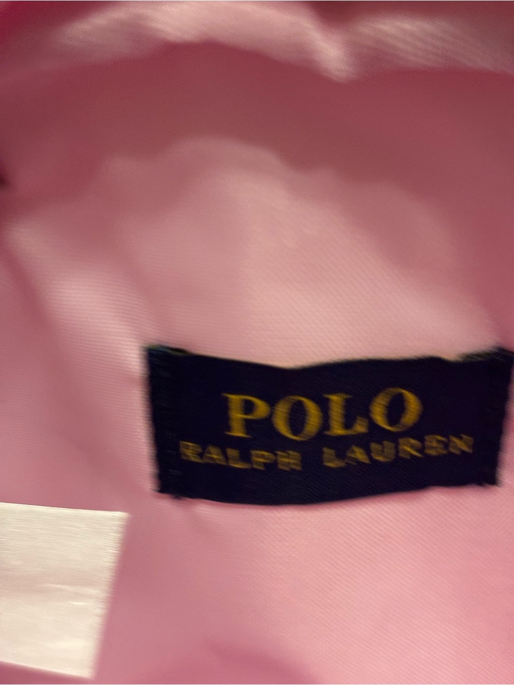 Polo by Ralph Lauren Pink Belt Bag with Light Blue Strap NWOT - Picture 5 of 7